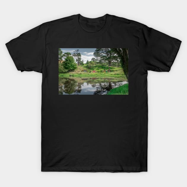 The Shire from across the Lake T-Shirt by TtripleP2